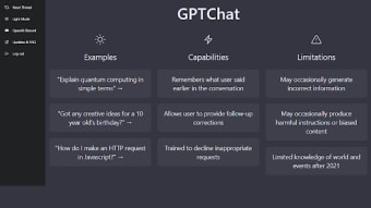 Chat for GPT - AI technology
