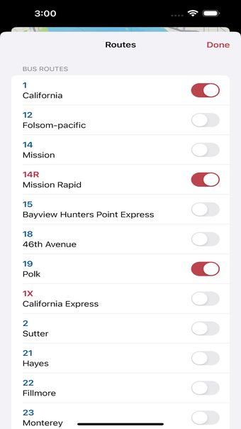 Live Muni Map