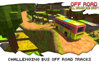 off road hill driver bus craft