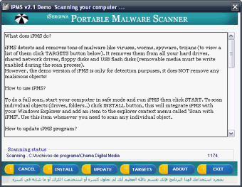 iSergiwa Portable Malware Scanner