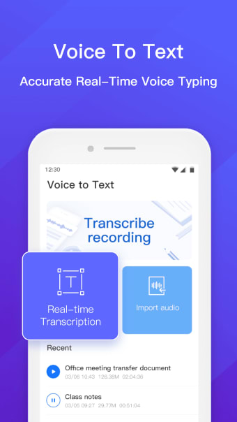 Voice to Text
