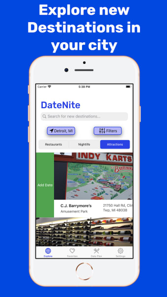 DateNite: Unique Date Planner
