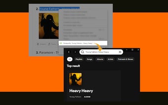 Deskpotify: Search in Spotify Desktop App