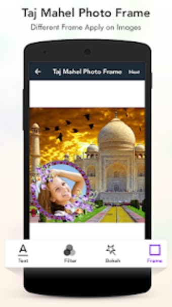 Taj Mahal Photo Frame
