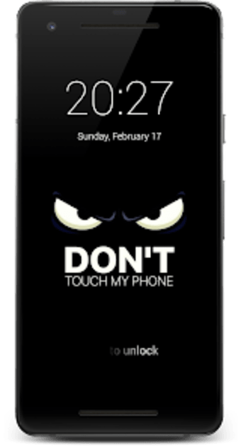 Dont Touch My Phone HD Lock S