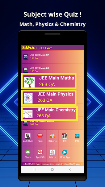 IIT JEE Exam Prep