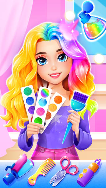Hair Salon Games for Kids 2-5