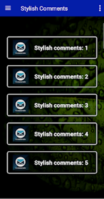 Stylish Comment