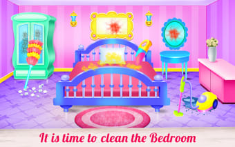 Doll House Cleaning Decoration