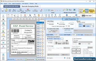 Courier Sticker  Label Printing Tool