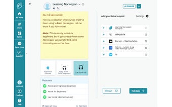 Factsplat Tabs and Bookmarks Manager (Light)