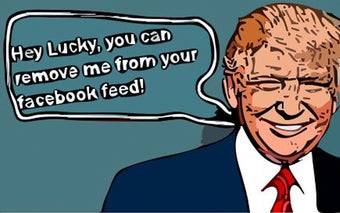 Remove Donald Trump from Facebook