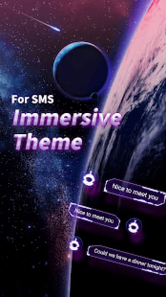 3D Galaxy SMS Messenger 2019 - Call app