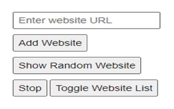 Random Website Viewer