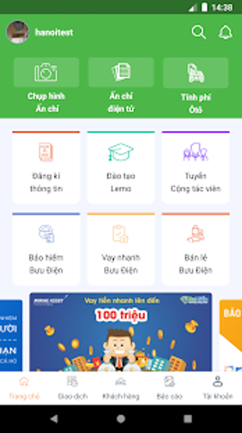 Screenshot der 5Gringos Casino App-Oberfläche auf einem Smartphone, zeigt Spielautomaten und Menüs