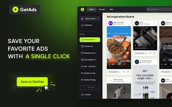 GetAds — Save Ads From Libraries With 1 Click