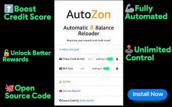 AutoZon Balance Reloader