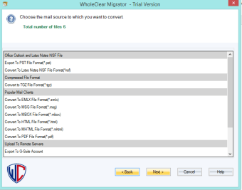 WholeClear EML to Yahoo Converter