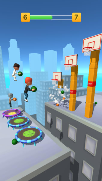 Jump Up 3D: Basketball Game