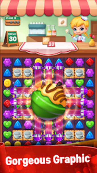 Sweet Candy Cookie Crush