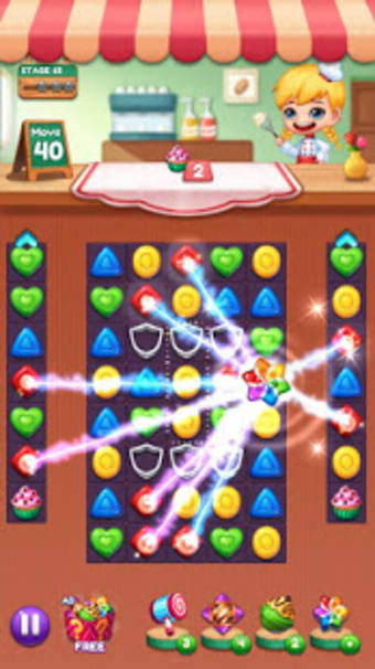 Sweet Candy Cookie Crush