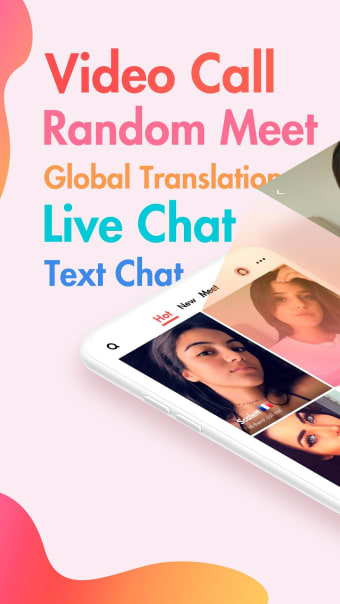 MeowChat : Live video chat  Meet new people