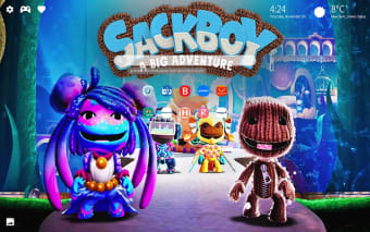 Sackboy: A Big Adventure PS5 Themes New Tab