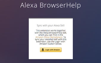 Alexa BrowserHelp