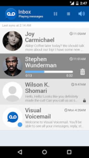 My Visual Voicemail