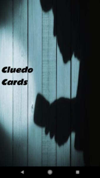 Cluedo Cards