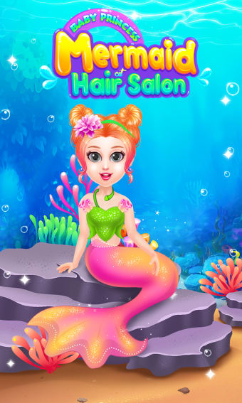 Princess Mermaid At Hair Salon