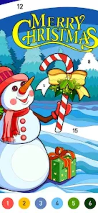 Christmas Winter Coloring Book