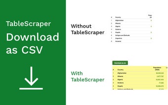 TableScraper