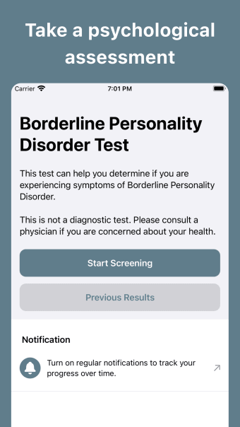 Borderline Personality D. Test