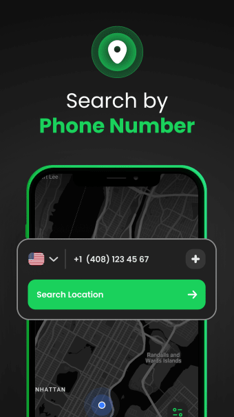 Number Location Tracker - Pin