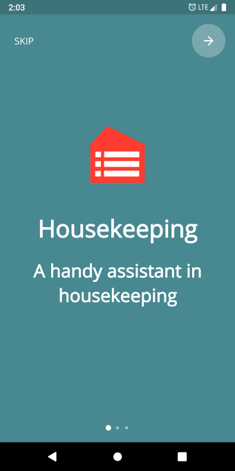 Housekeeping Planner Reminder