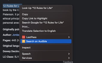 Audible Search