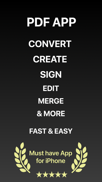 PDF App: Convert Create Sign