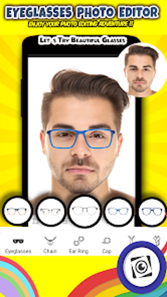 Eyeglasses Photo editor