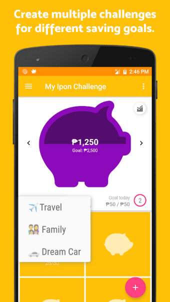 My Ipon Challenge : Piggy Bank & Savings App