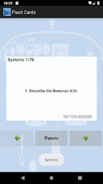 Bonanza BEA36 Training App