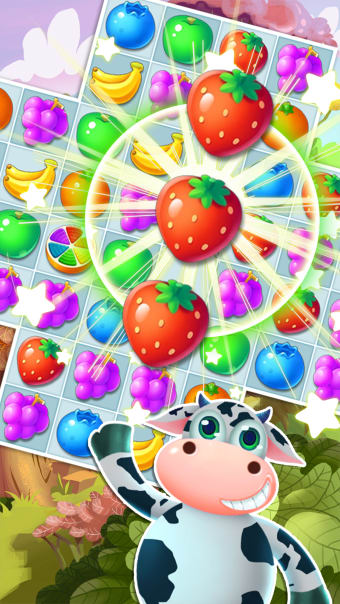 Fruit Yummy Pop - Garden Drop Match 3 Puzzle
