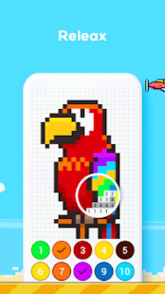 No.Pix - Color by Number Pixel Art Coloring Book