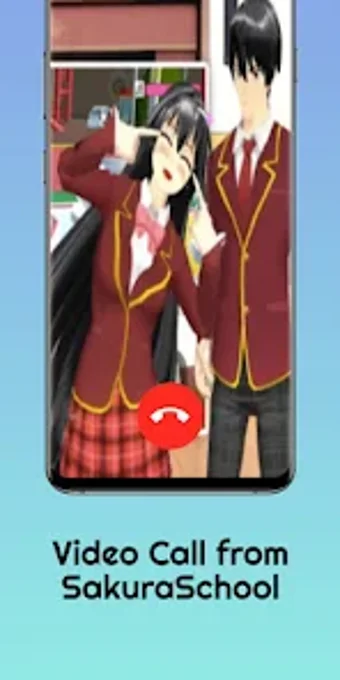 Sakura School Video Call Chat