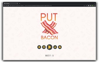 Put Bacon HTML5 Game