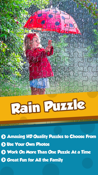 Jigsaw Rain Puzzle Packs For Girls  Boys PRO