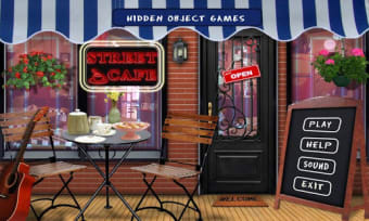 273 New Free Hidden Object Games Fun Street Cafe