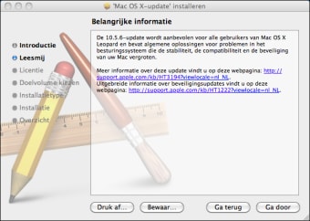 Mac OS X 10.5.6 update