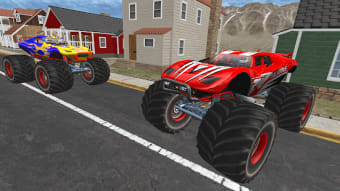 Real Monster Truck Cop Chase