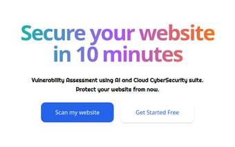 Secure website with AI - SecurityInfinity